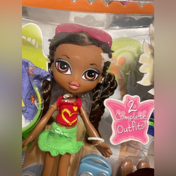 BRATZ Kidz Summer Vacation Sasha, NIB Rare HTF - Picture 3 of 8